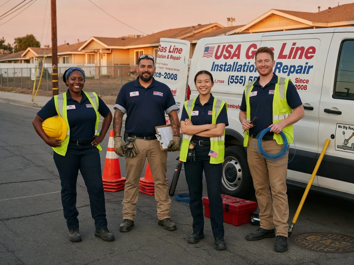 Gas Line Installation company in Elmaton, TX